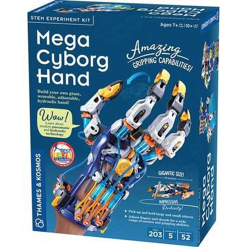 Mega Cyborg Hand Science Kit, Children Ages 7+