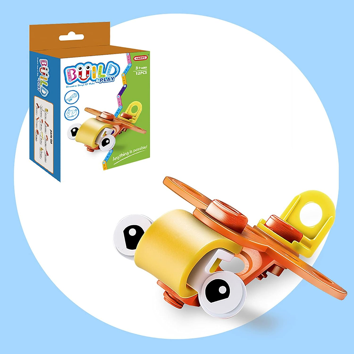 Building Toys for 3-5 Year Old Boys,Mini Building Blocks Set,Toddler Toys Age 2-4,STEM Toy for Kid,Stem Toys for Boys 3 Year Old,Gifts for 3 4 5 Year Old Boys Girls Birthday