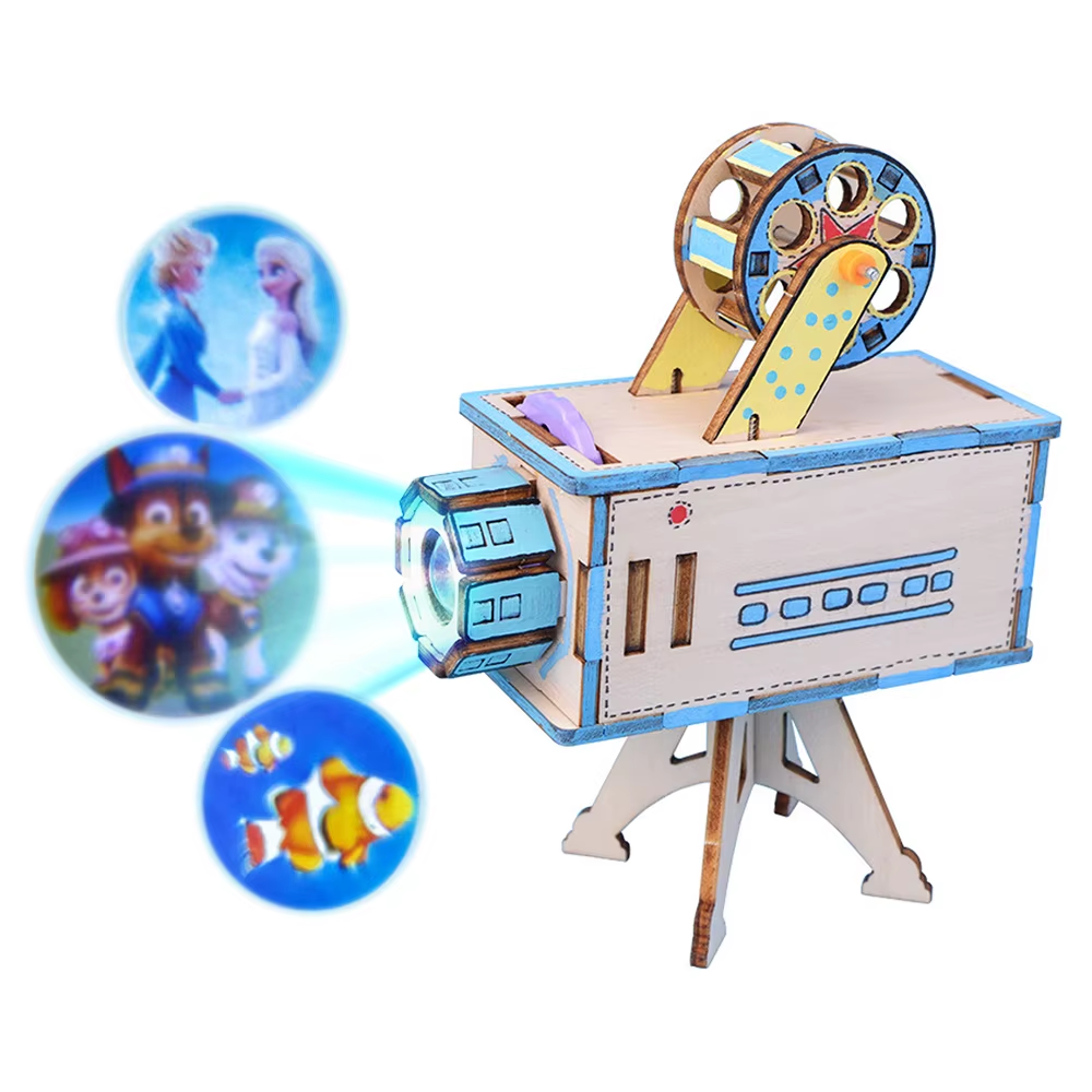 DIY Projector Science Kit - Build Your Own Movie Projector | STEM Learning Toy | Ages 8+